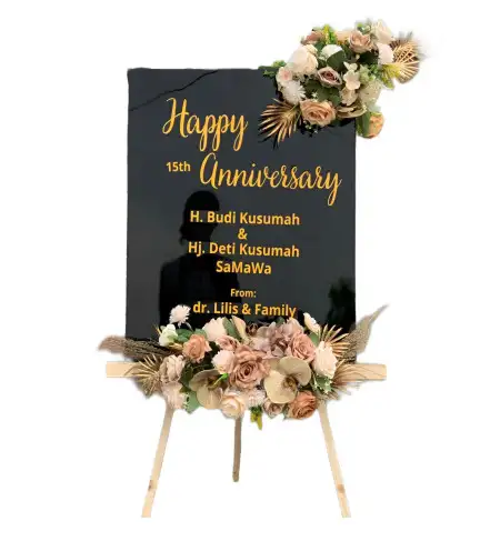 Papan Bunga Akrilik Wadas